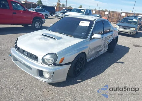 2002 Subaru Impreza Rs из США, поврежденный, VIN JF1GD67592H506265
